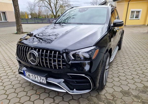 Mercedes-Benz GLE cena 257000 przebieg: 60000, rok produkcji 2020 z Włocławek małe 379